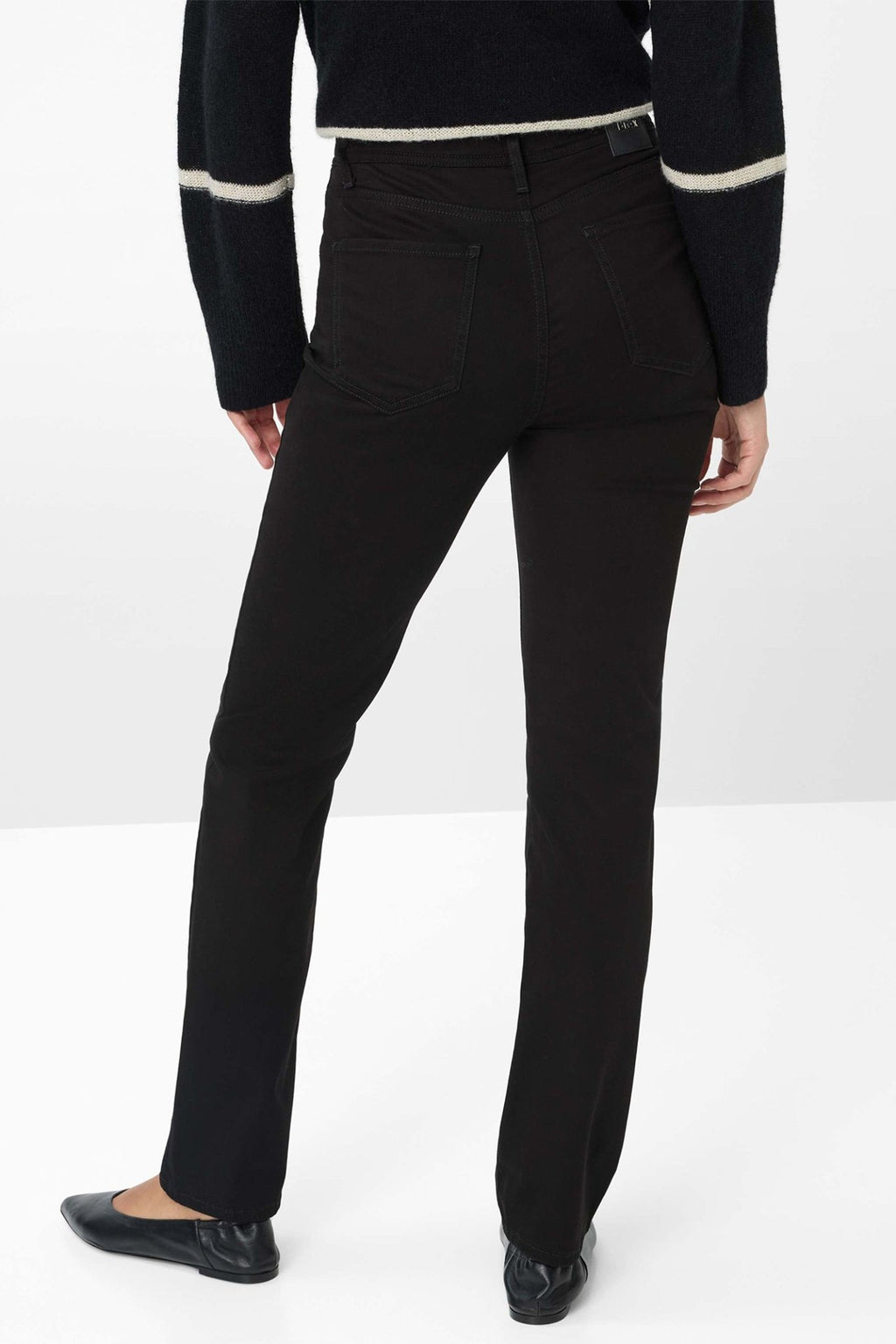 Brax 71 - 1707 02 Mary Five - Pocket Straight Leg Jeans Black Regular Fit - Dotique - Brax