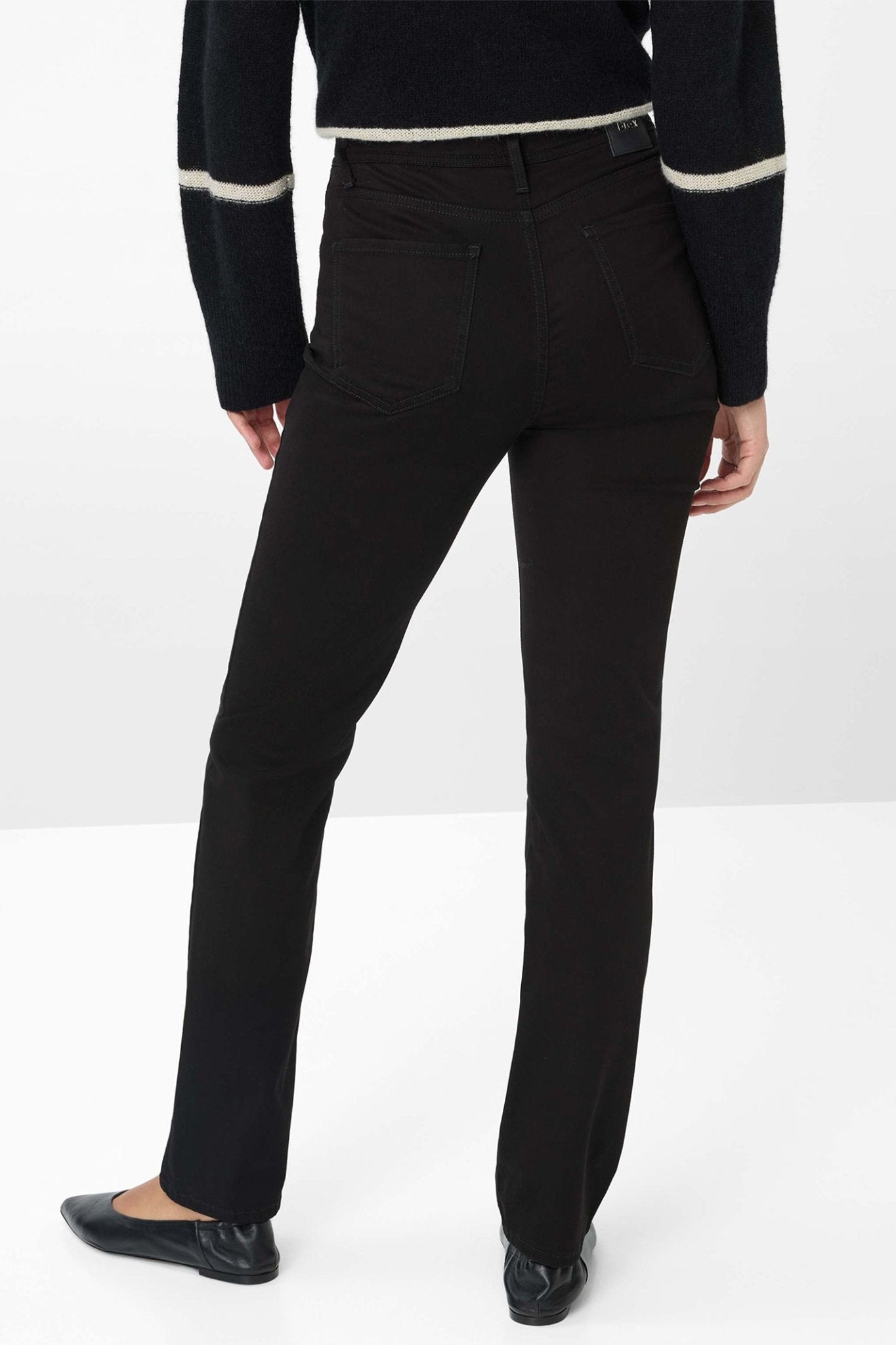 Brax 71 - 1707 02 Mary Five - Pocket Straight Leg Jeans Black Regular Fit - Dotique - Brax