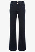 Brax Maine 70 - 7150 22 Clean Dark Blue Wide Leg Jeans - Dotique - Brax