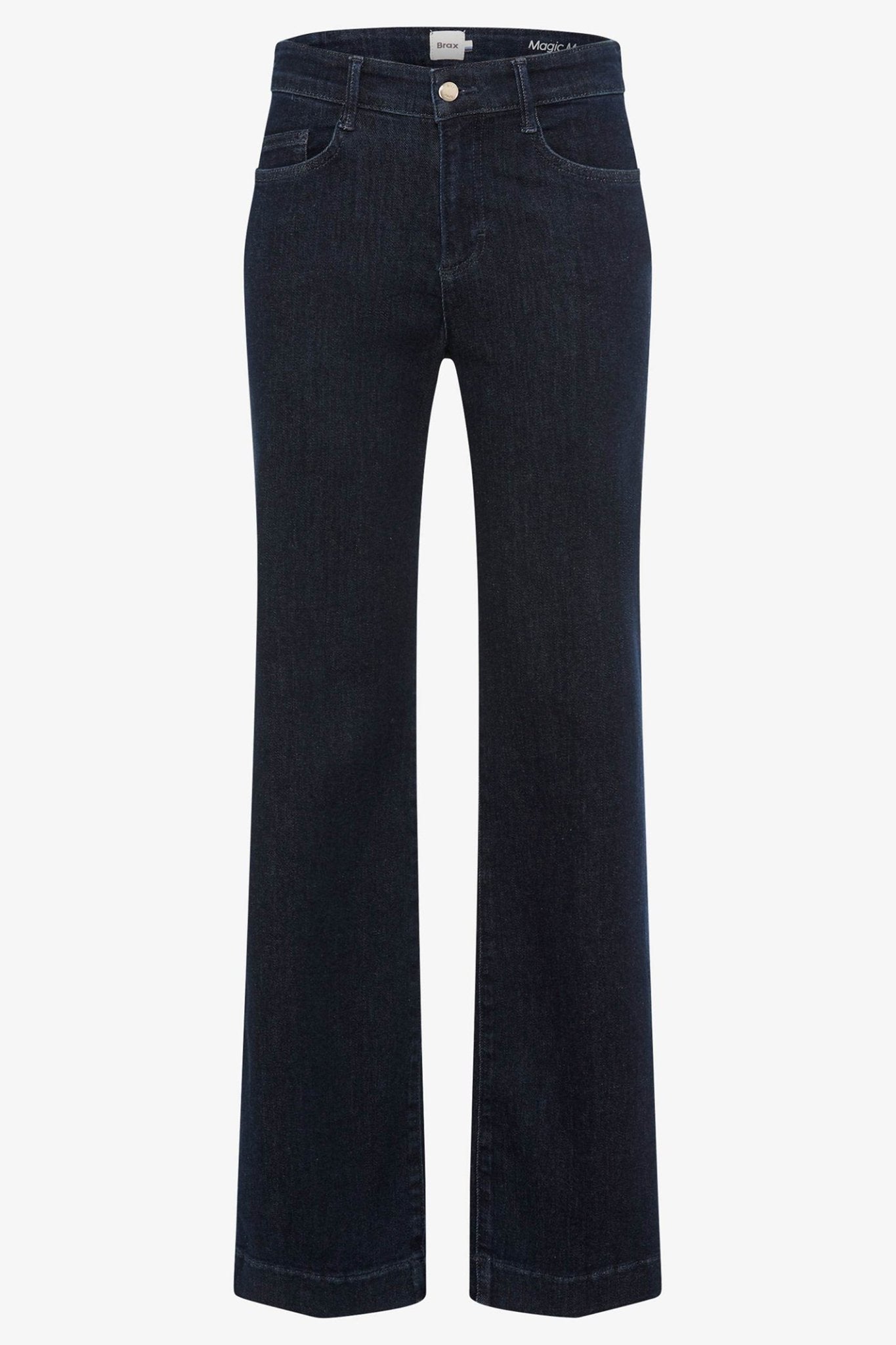 Brax Maine 70 - 7150 22 Clean Dark Blue Wide Leg Jeans - Dotique - Brax