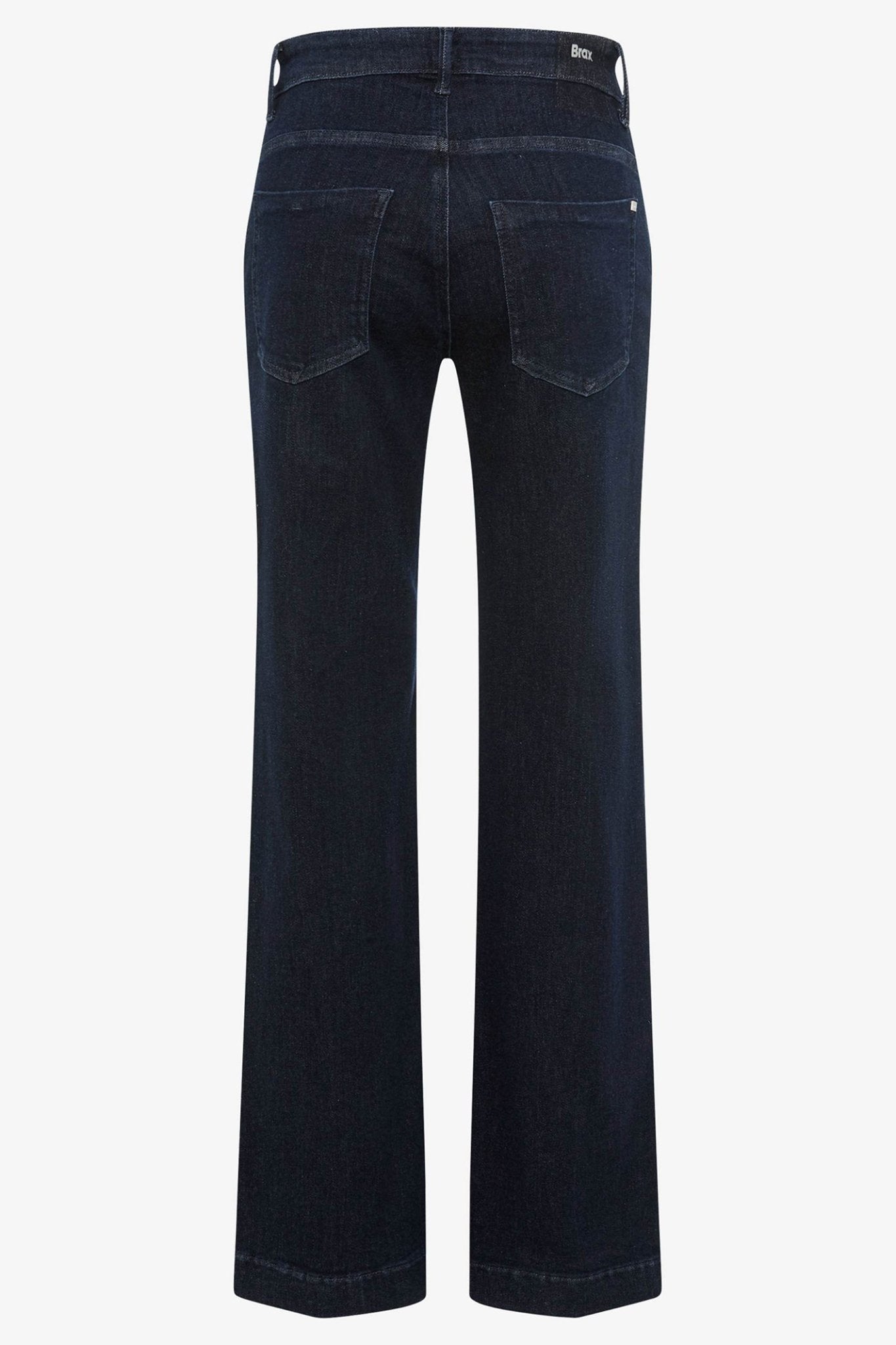 Brax Maine 70 - 7150 22 Clean Dark Blue Wide Leg Jeans - Dotique - Brax