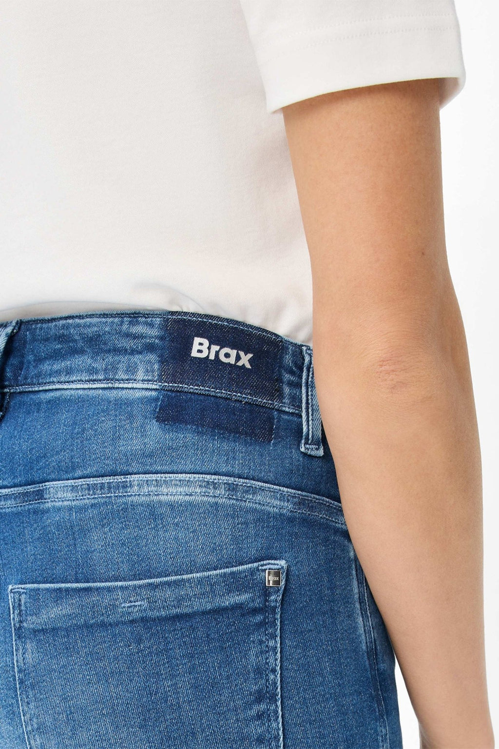 Brax Maine 70 - 7150 27 Used Blue Wide Leg Jeans - Dotique - Brax