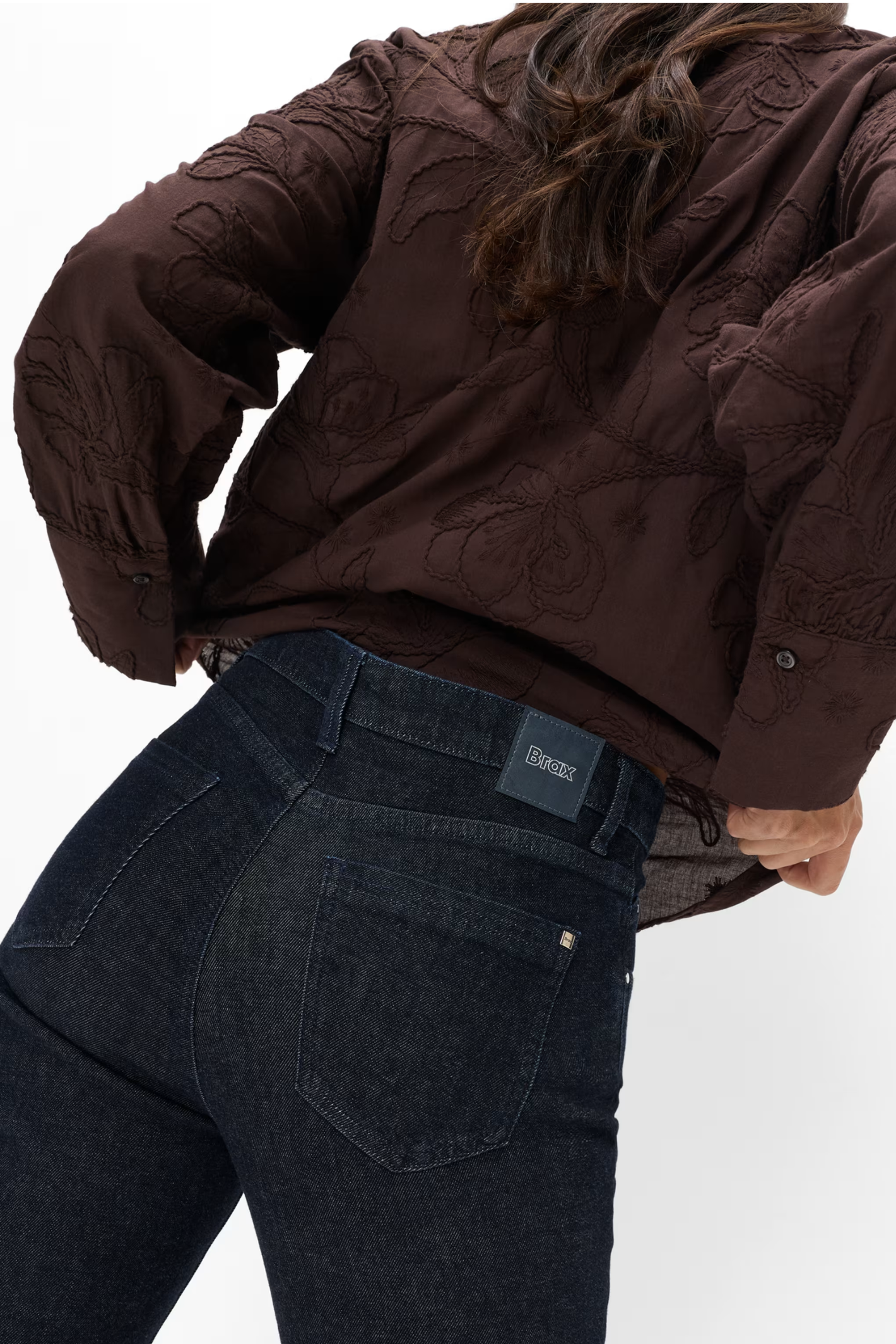 Brax Mary 09-6013-12 Bootcut Jeans Denim Dark Blue