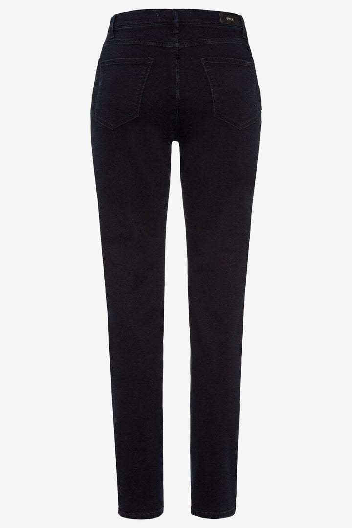 Brax Mary 70-4000 22 Clean Dark Blue Slim Fit Straight Leg Jeans - Dotique Chesterfield
