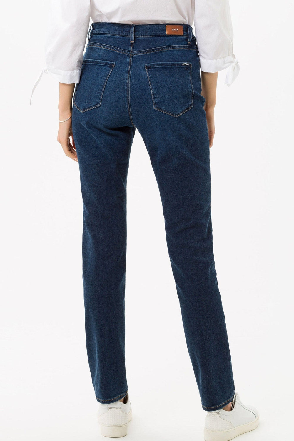 Brax Mary 70-4000 25 Slightly Used Regular Blue Slim Fit Straight Leg Jeans - Dotique Chesterfield