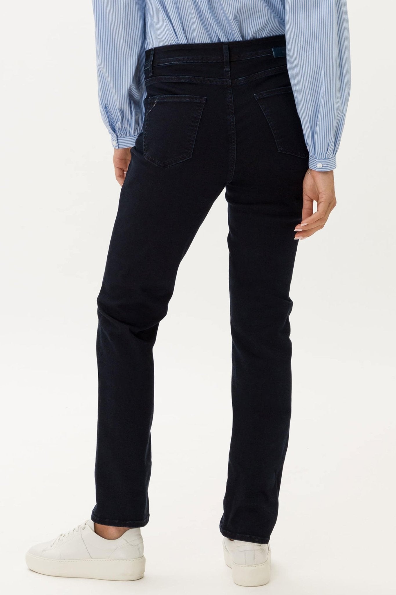 Brax Mary 70 - 7000 22 Dark Blue Slim Fit Straight Leg Jeans - Dotique - Brax