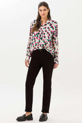 Brax Mary 71-1707 02 Black Regular Fit Straight Leg Jeans - Dotique Chesterfield