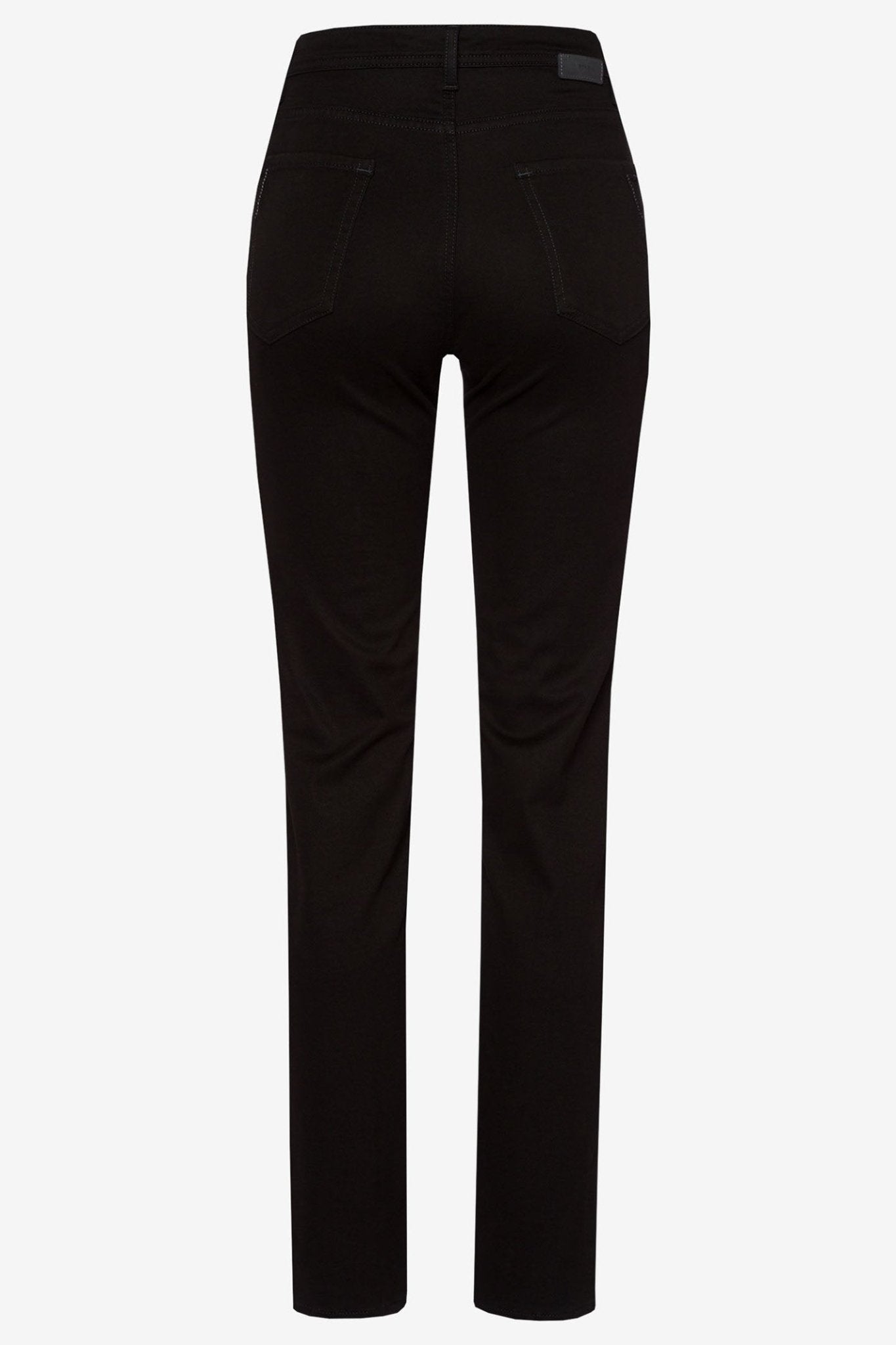 Brax Mary 71-1707 02 Black Regular Fit Straight Leg Jeans - Dotique Chesterfield