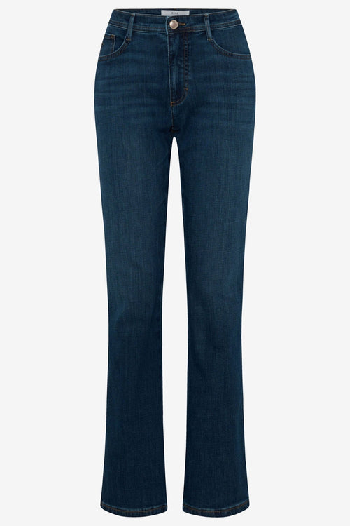 Brax Mary Regular Bootcut Jeans Used Stone Blue Short Fit 75 - 6508 24 - Dotique - Brax