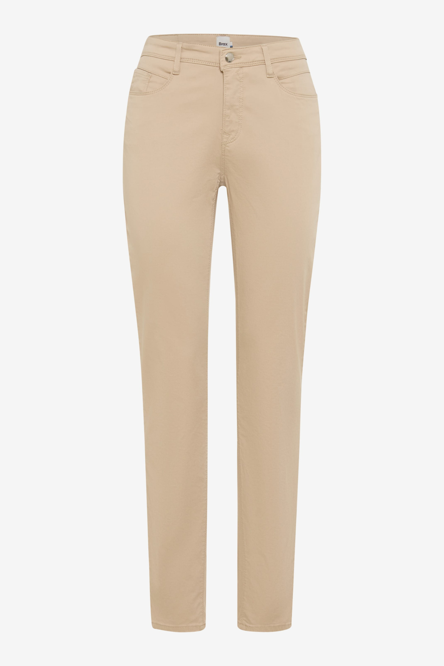 Brax Mary Straight Leg Trousers Sand 9870920 91452 56 by Brax, shop Brax at Dotique for stylish sand trousers.