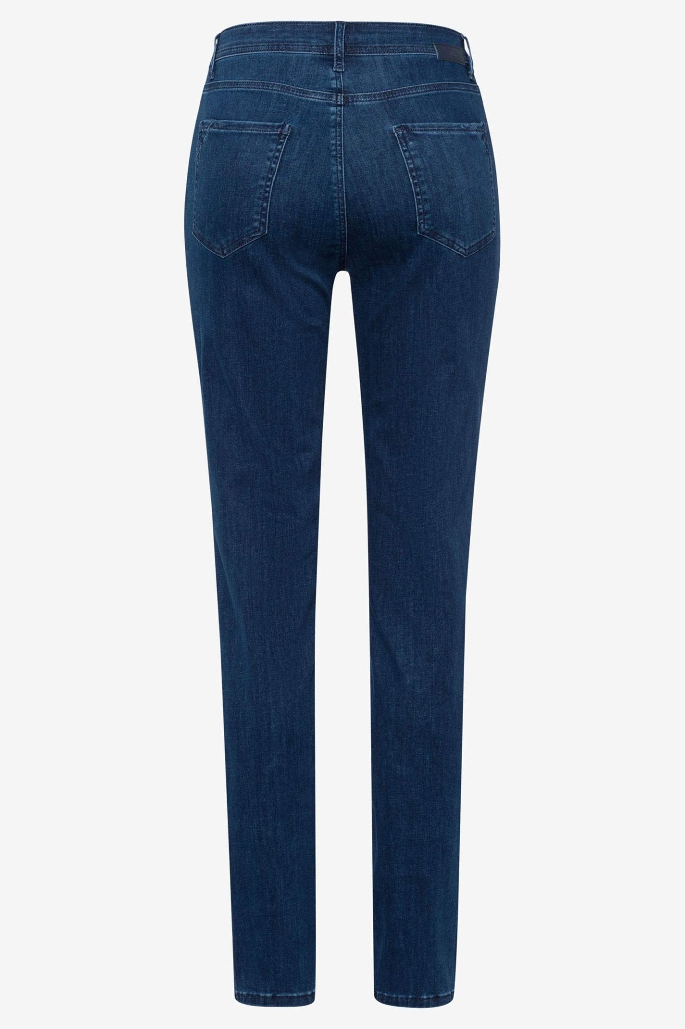 Brax Mary Used Short Length Blue Slim Fit Straight Leg Jeans 70 - 7000 25 - Dotique - Brax