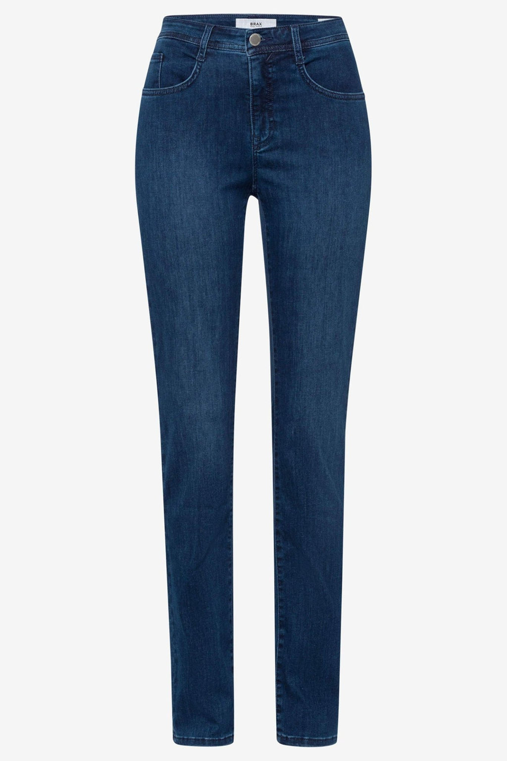 Brax Mary Used Short Length Blue Slim Fit Straight Leg Jeans 70 - 7000 25 - Dotique - Brax