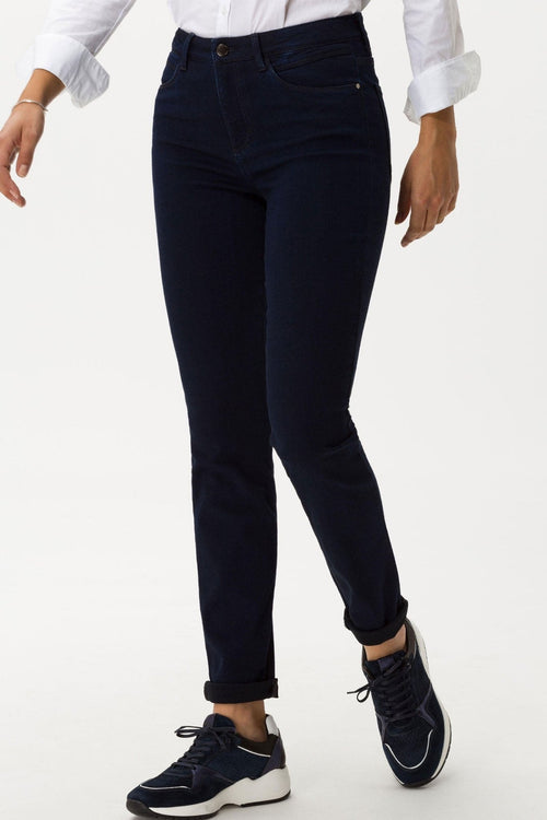 Brax Shakira 70 - 1000 22 Clean Dark Blue Five Pocket Skinny Jeans - Dotique - Brax