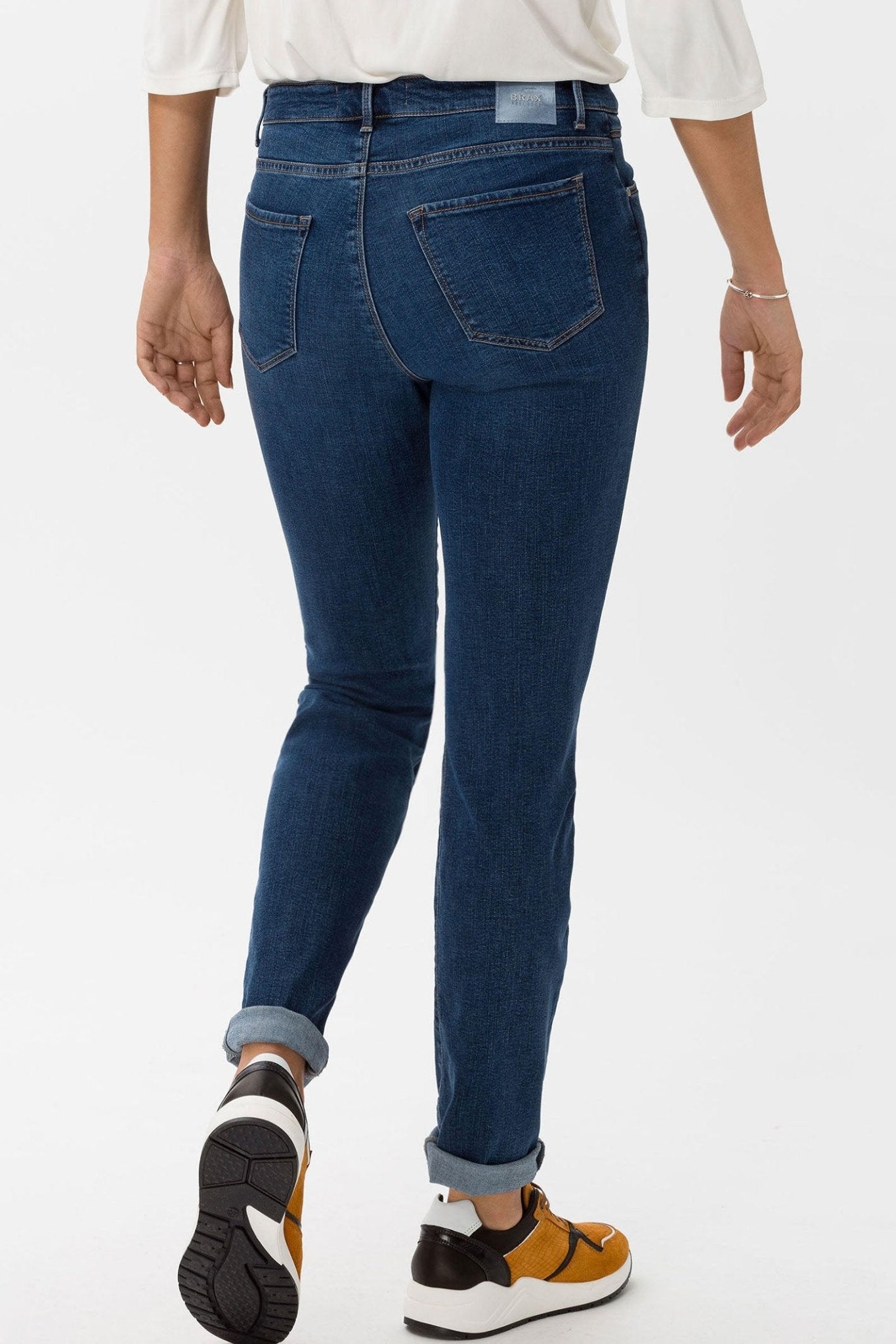 Brax Shakira 70-1000 25 Slightly Used Regular Blue Five Pocket Skinny Jeans - Dotique Chesterfield