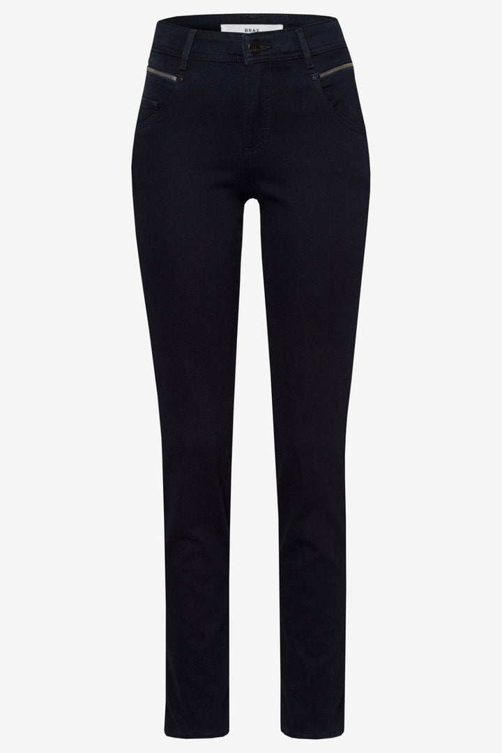 Brax Shakira 71-1707 22 Marine Dark Blue Skinny Slim Fit Jeans - Dotique Chesterfield