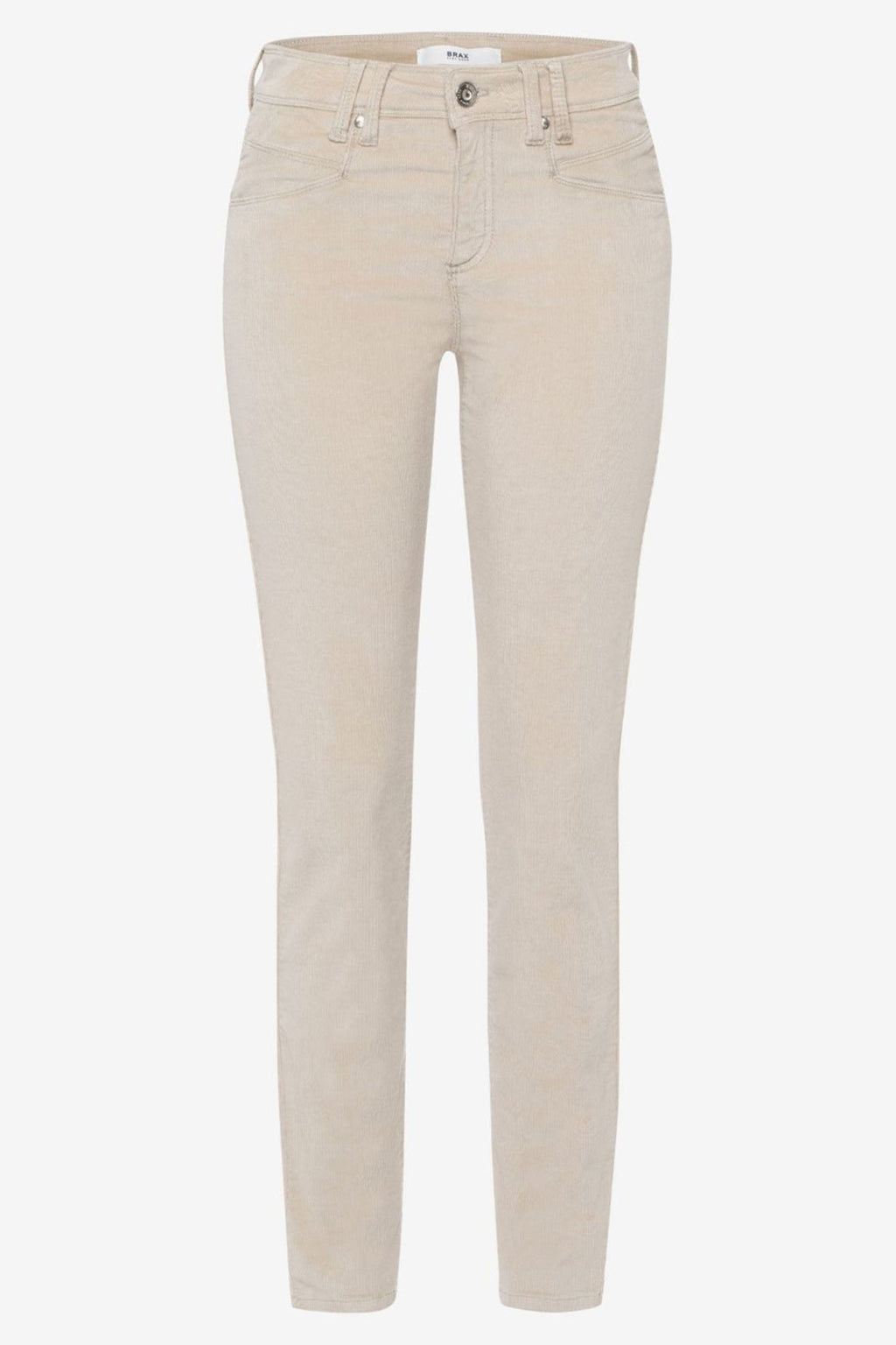 Brax Shakira 79 - 1634 57 Beige Skinny Cozy Cord Jeans - Dotique - Brax