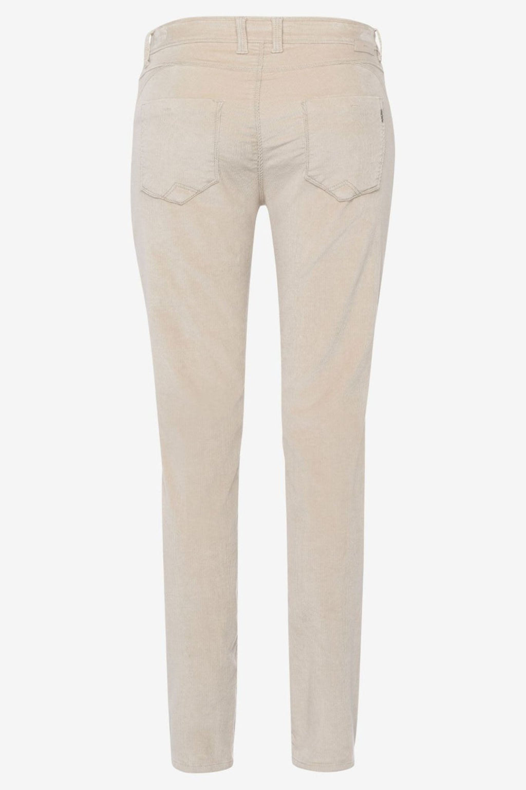 Brax Shakira 79-1634 57 Beige Skinny Cozy Cord Jeans - Dotique Chesterfield