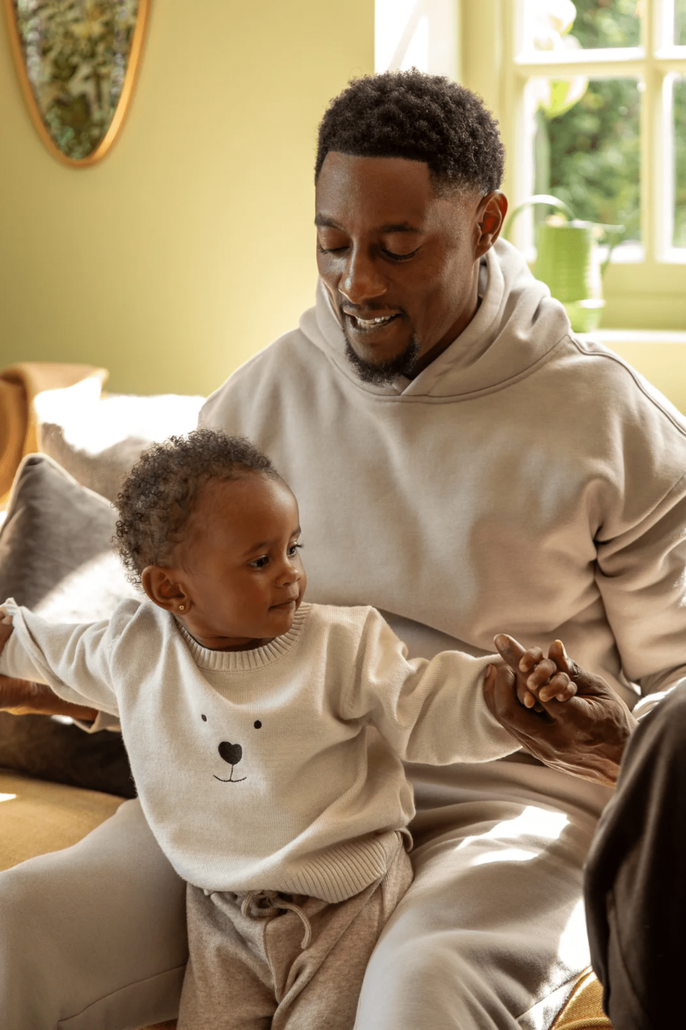 Chalk Mini Babies Cub Jumper Cream - Dotique - Chalk