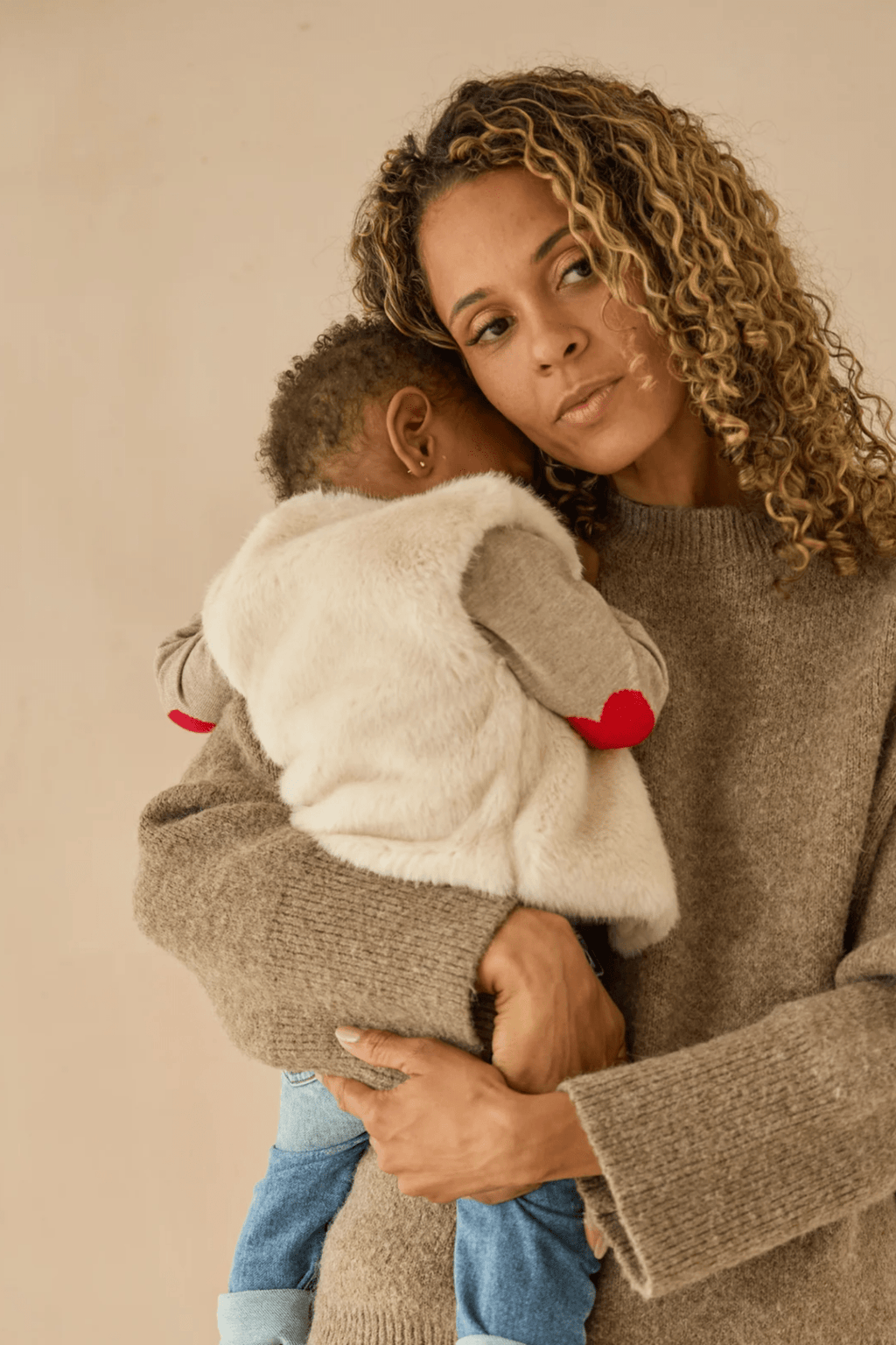 Chalk Mini Babies Kitten Set Marl Beige - Dotique - Chalk