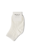 Chalk Mini Baby Socks Be Happy - Dotique - Chalk