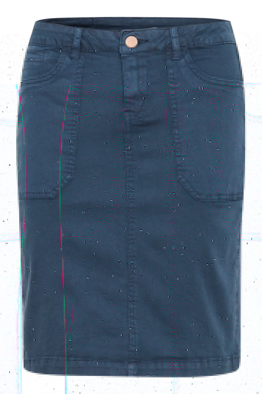 Cream 10612273 CRAnn Dress Blues Twill Jean Style Skirt - Dotique Chesterfield