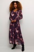 Cream 10612831 CROlly Dress Rum Raisin Fade - Dotique