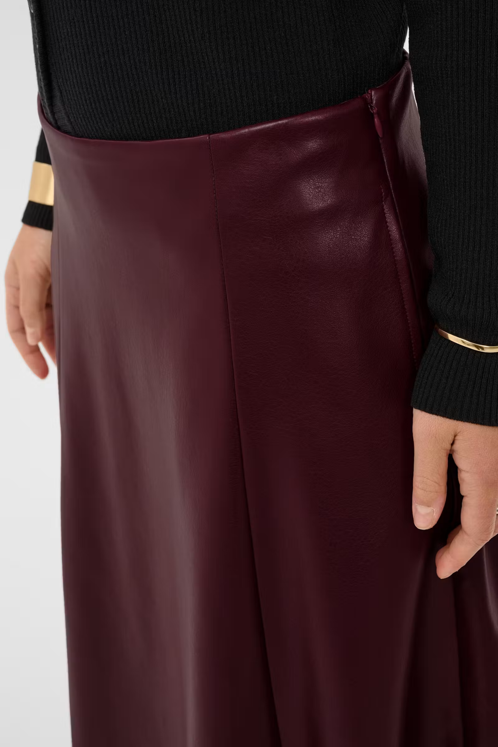 Cream 10614242 CRPaloma Skirt Dark Cabernet