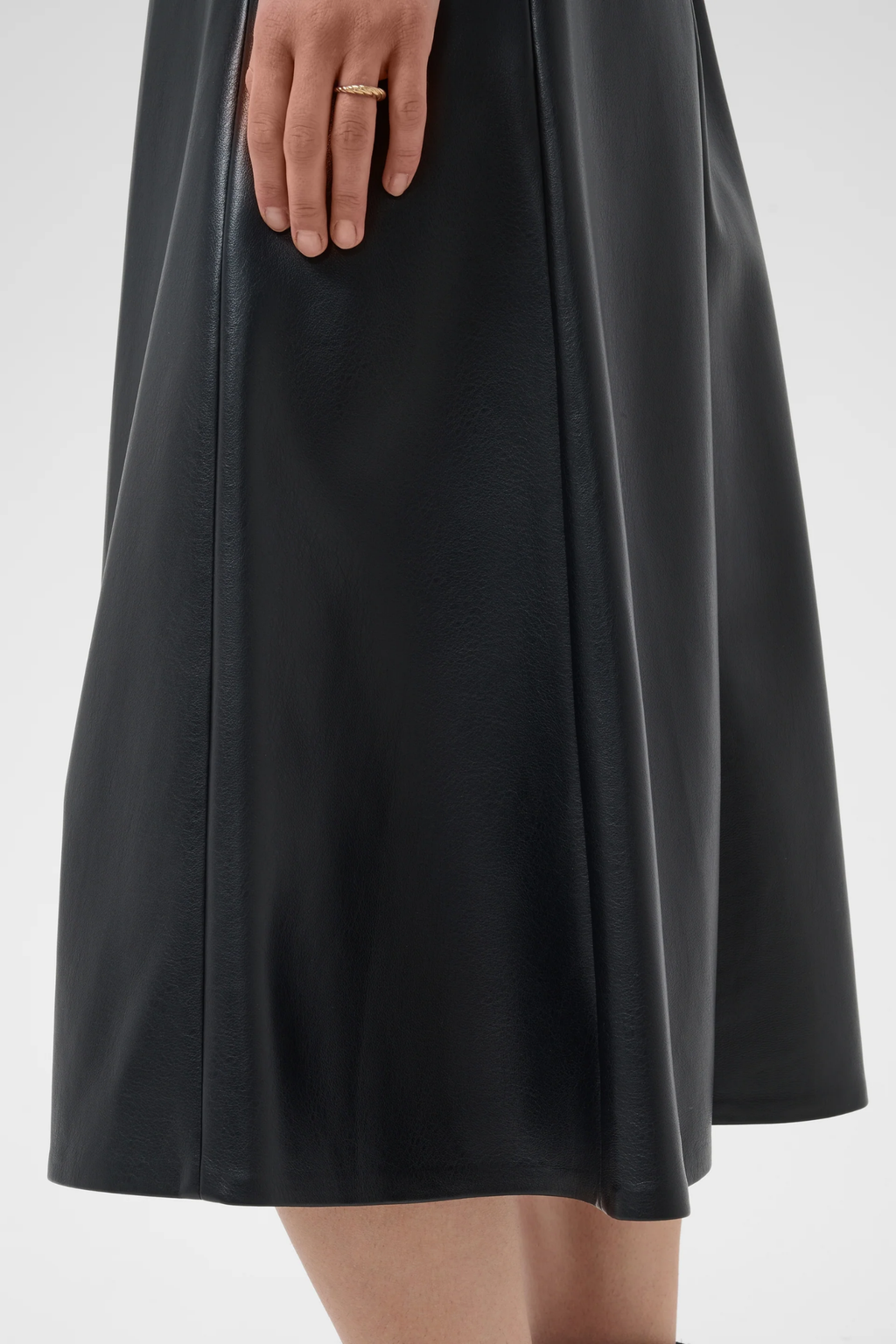 Cream 10614242 CRPaloma Skirt Pitch Black