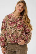 Cream 10615287 CRPetuja Jacket Vintage Rose floral jacket. Shop Cream at Dotique