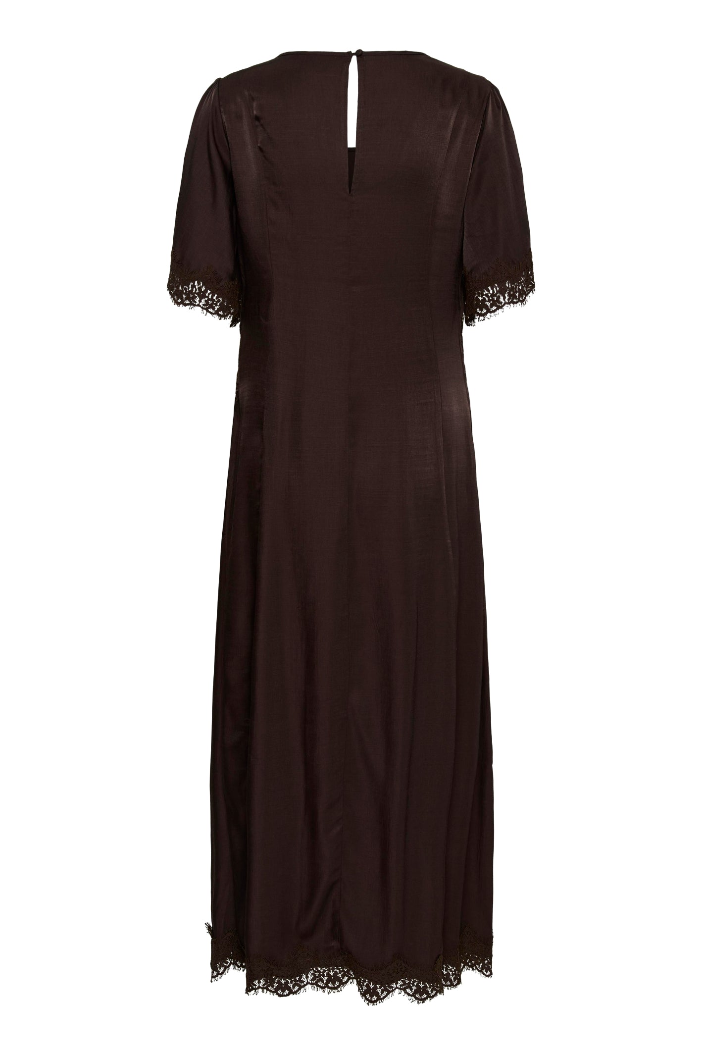 Cream 10615319  Confir Lace Maxi Dress in Java Brown