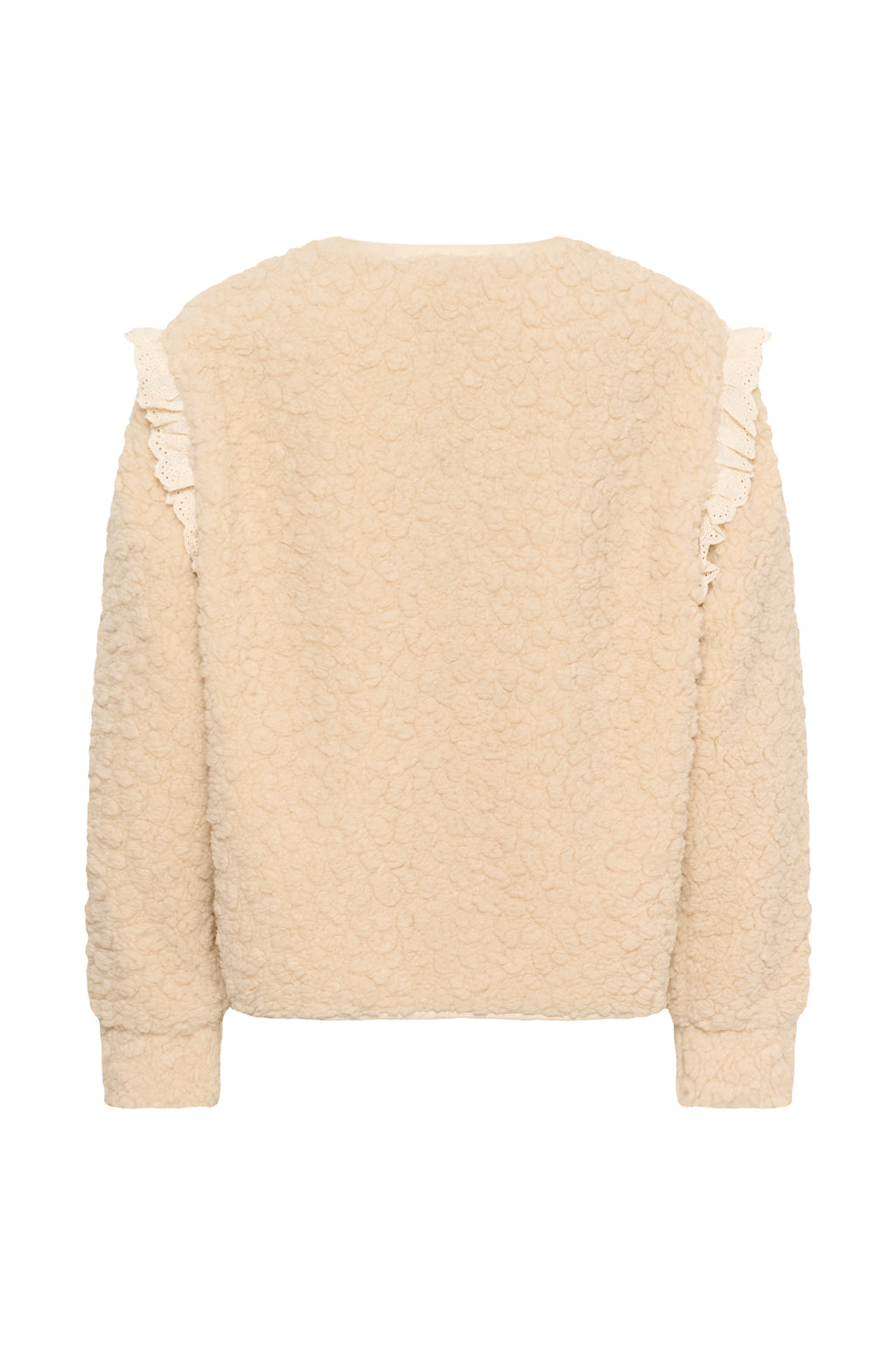 Cream 10615559 CRRana Lace Teddy Jacket – Oatmeal