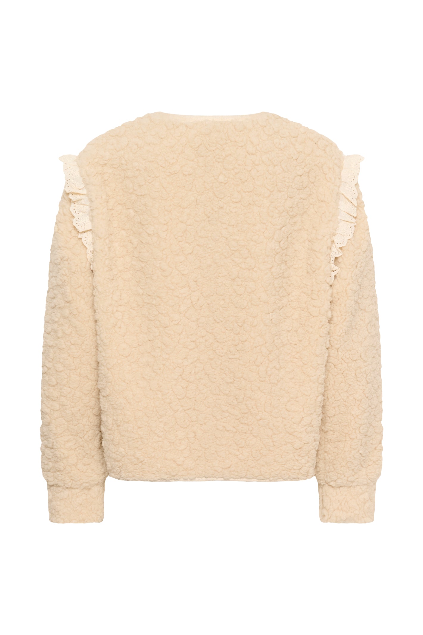 Cream 10615559 CRRana Lace Teddy Jacket – Oatmeal