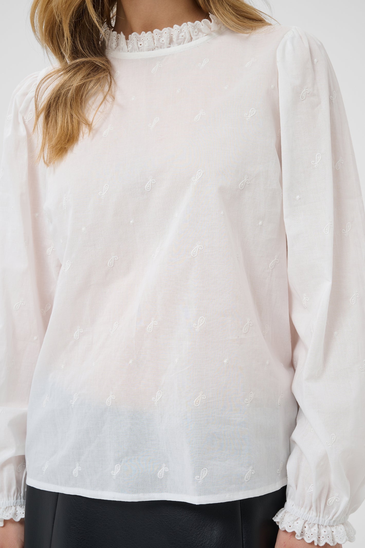 Cream 10615648 CRKalikah Blouse Snow White