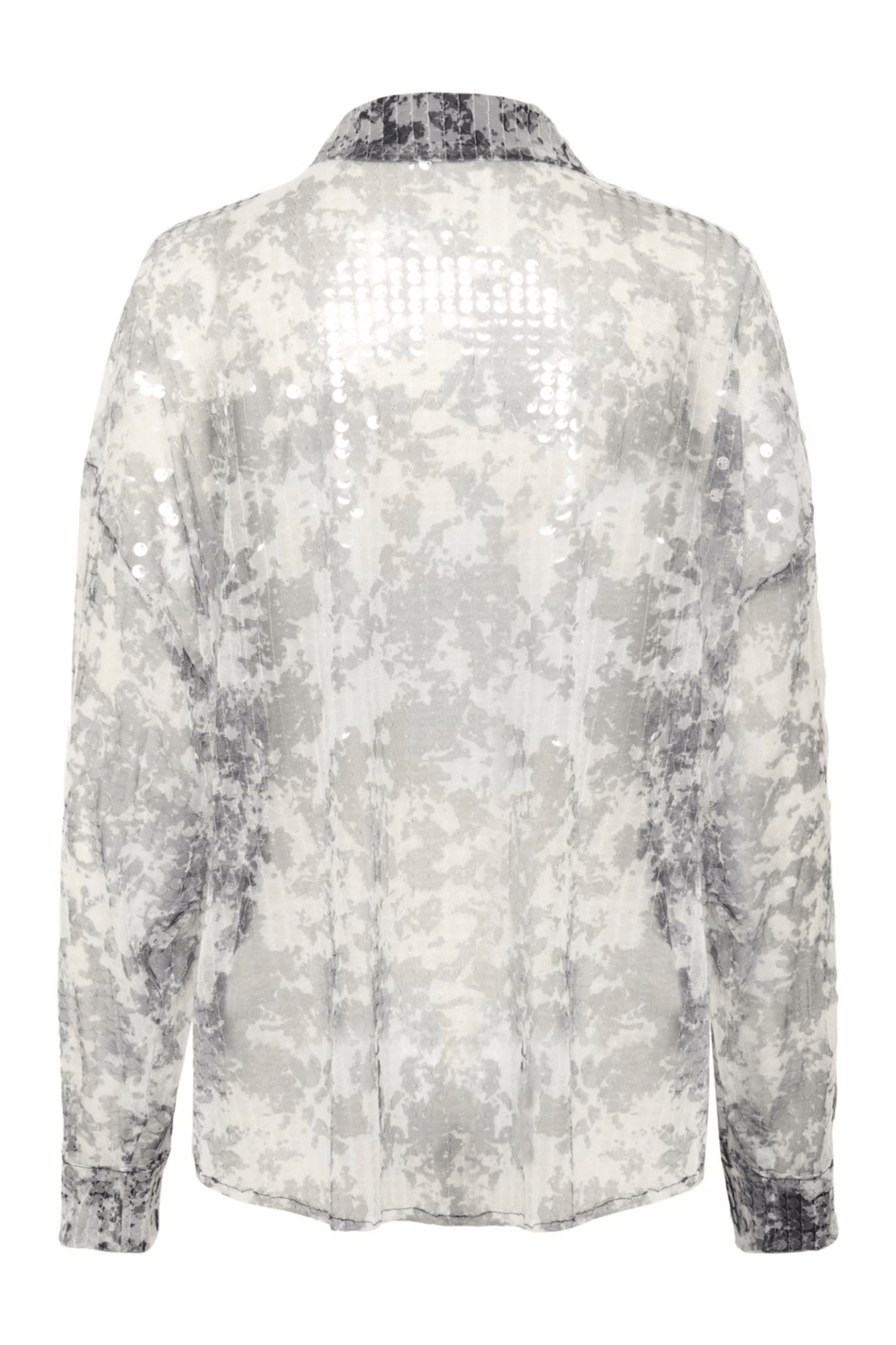 Culture 50112209 CUwilma Shirt Grey/White Mix - Dotique - Culture