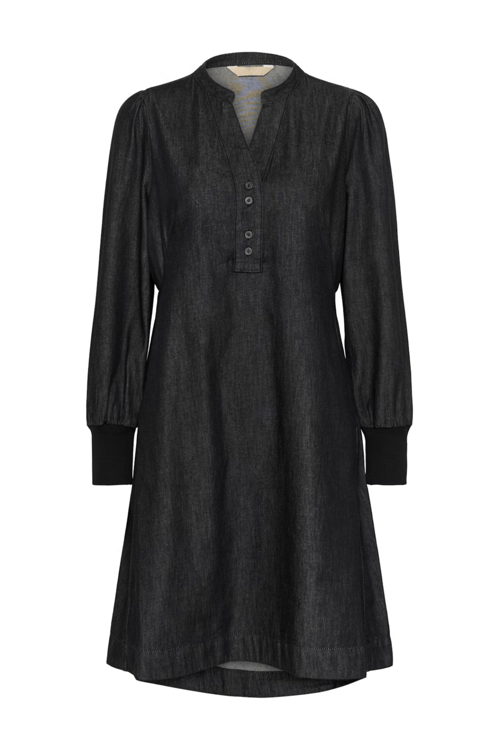 Culture 50112336 CUhilka Arpa Short Knee Length Denim Dress Rinse Wash - Dotique - Culture