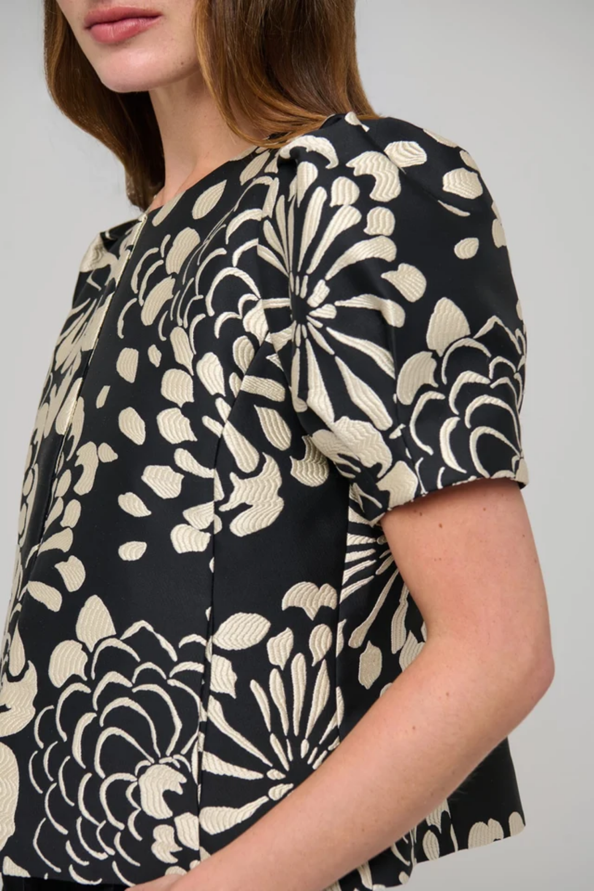 Dea Kudibal OlettaDEA Jacket Florana by Dea Kudibal black floral jacket Shop Dea Kudibal at Dotique
