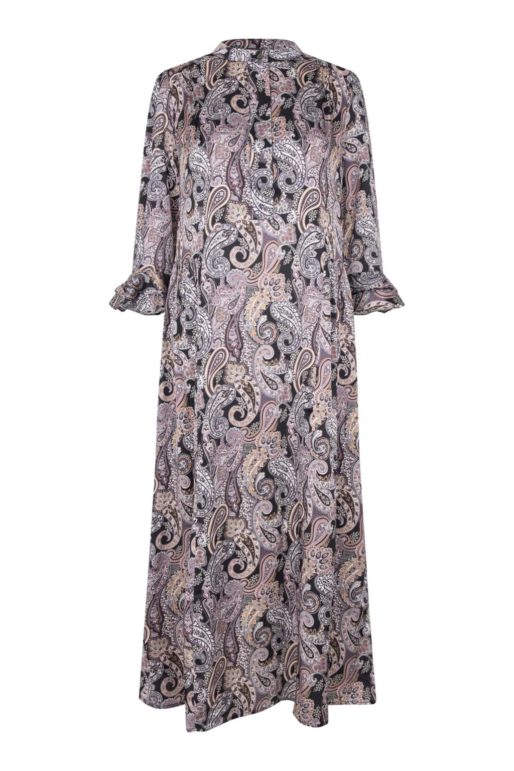 Dea Kudibal RosannaDEA Paisley Black Dress by Dea Kudibal paisley long sleeve dress Shop Dea Kudibal at Dotique