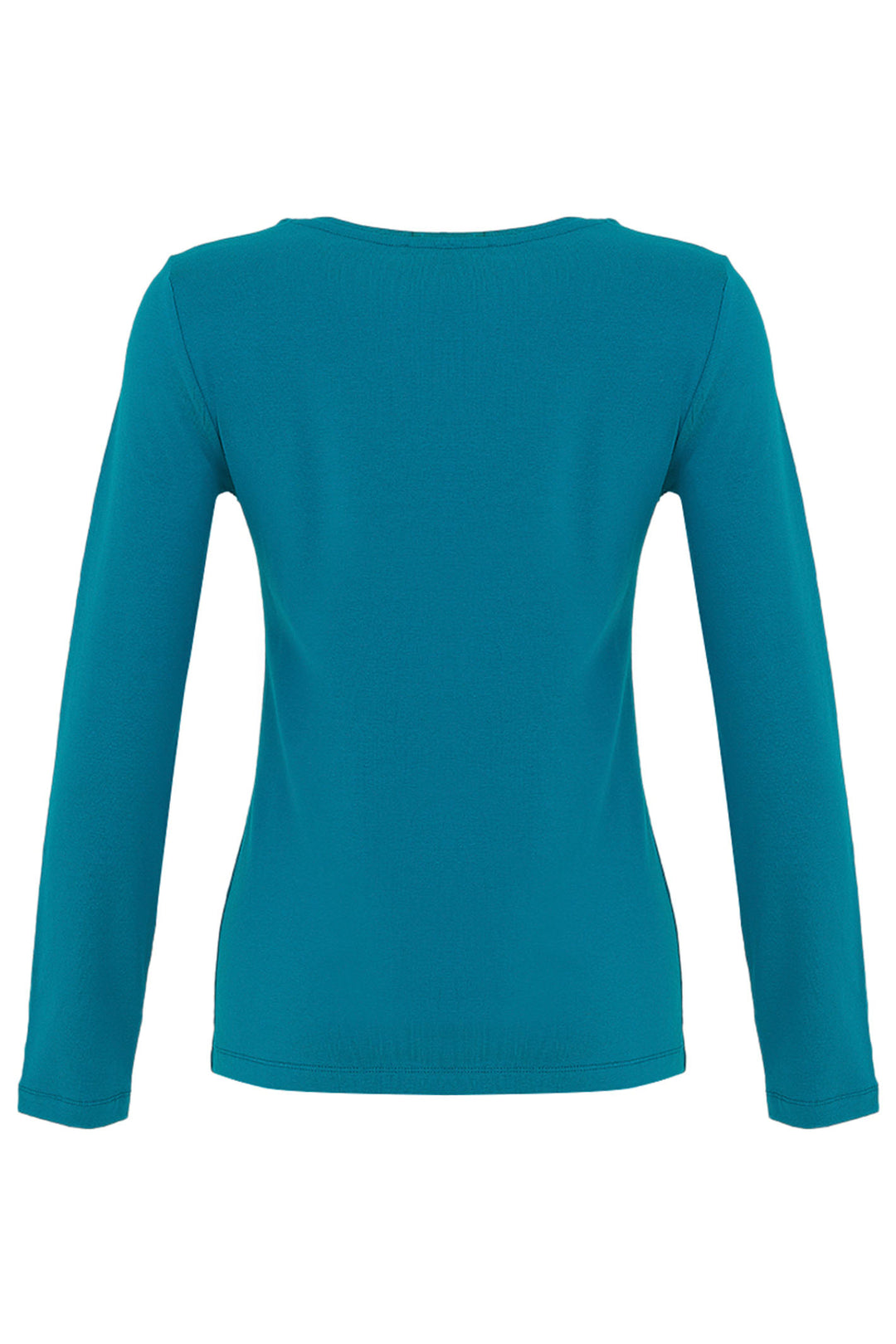 Dolcezza 74500 Teal Blue Long Sleeve T-Shirt Top - Dotique