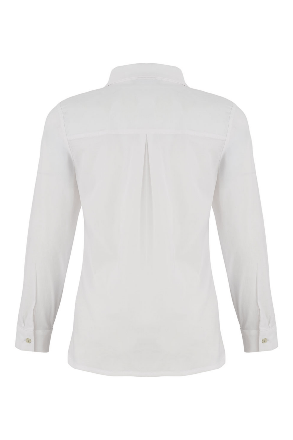 Dolcezza 75673 White Abstract Brushstroke Print Shirt - Dotique - Dolcezza