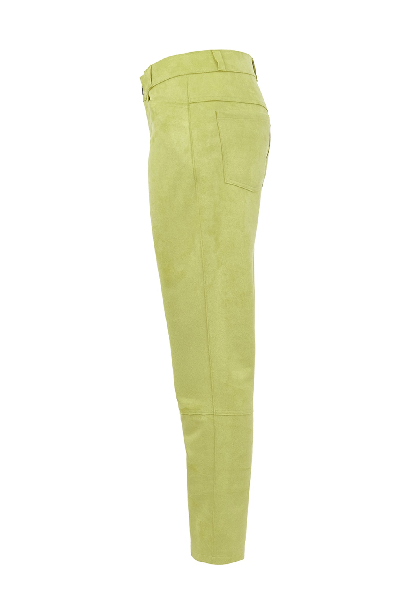 Dotique Dolcezza 76251 woven trousers in lime with a flattering straight-leg silhouette and soft stretch fabric. Shop Dolcezza at Dotique.