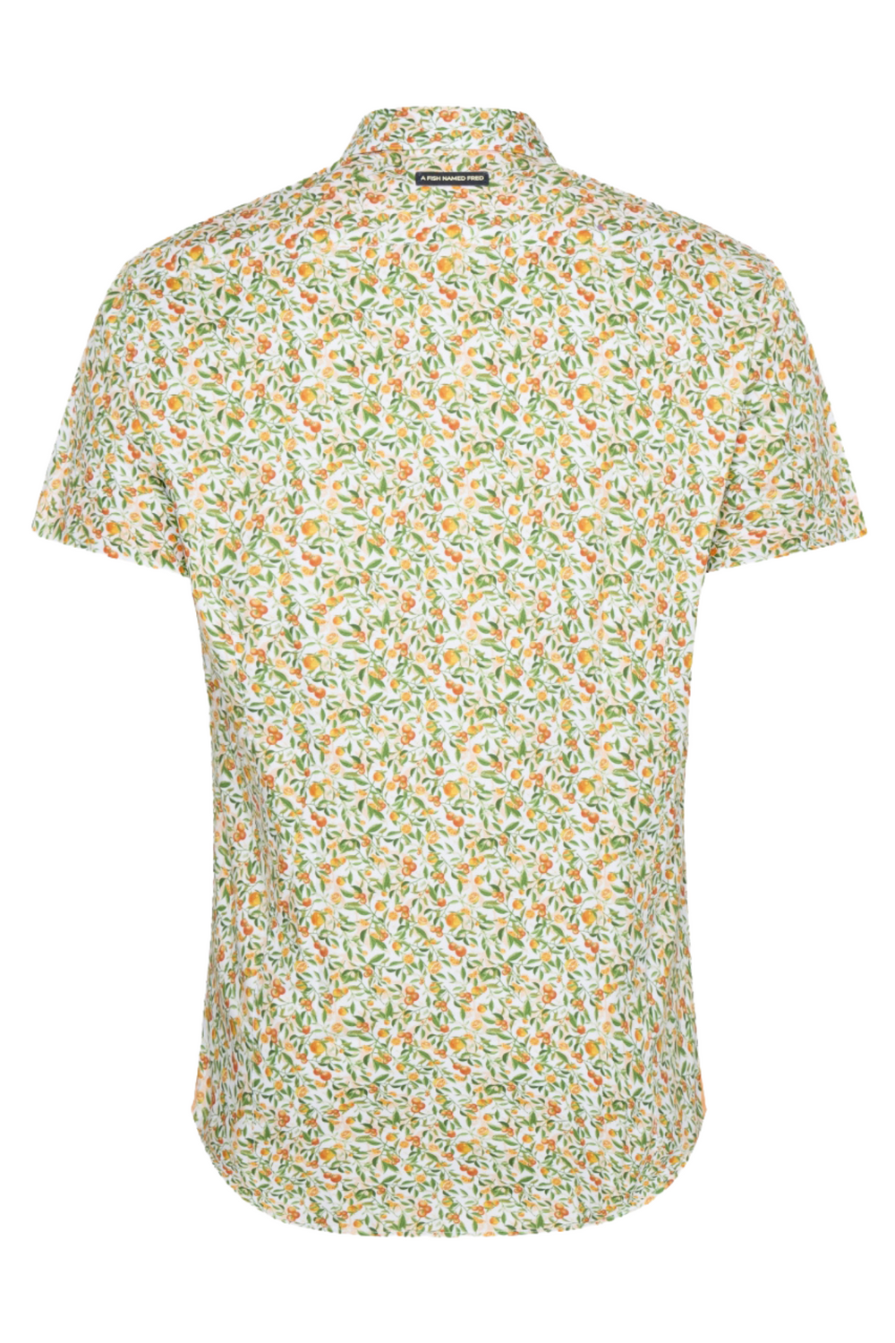 A Fish Named Fred 31.053 Short Sleeve Men's Shirt Citrus - Light Green