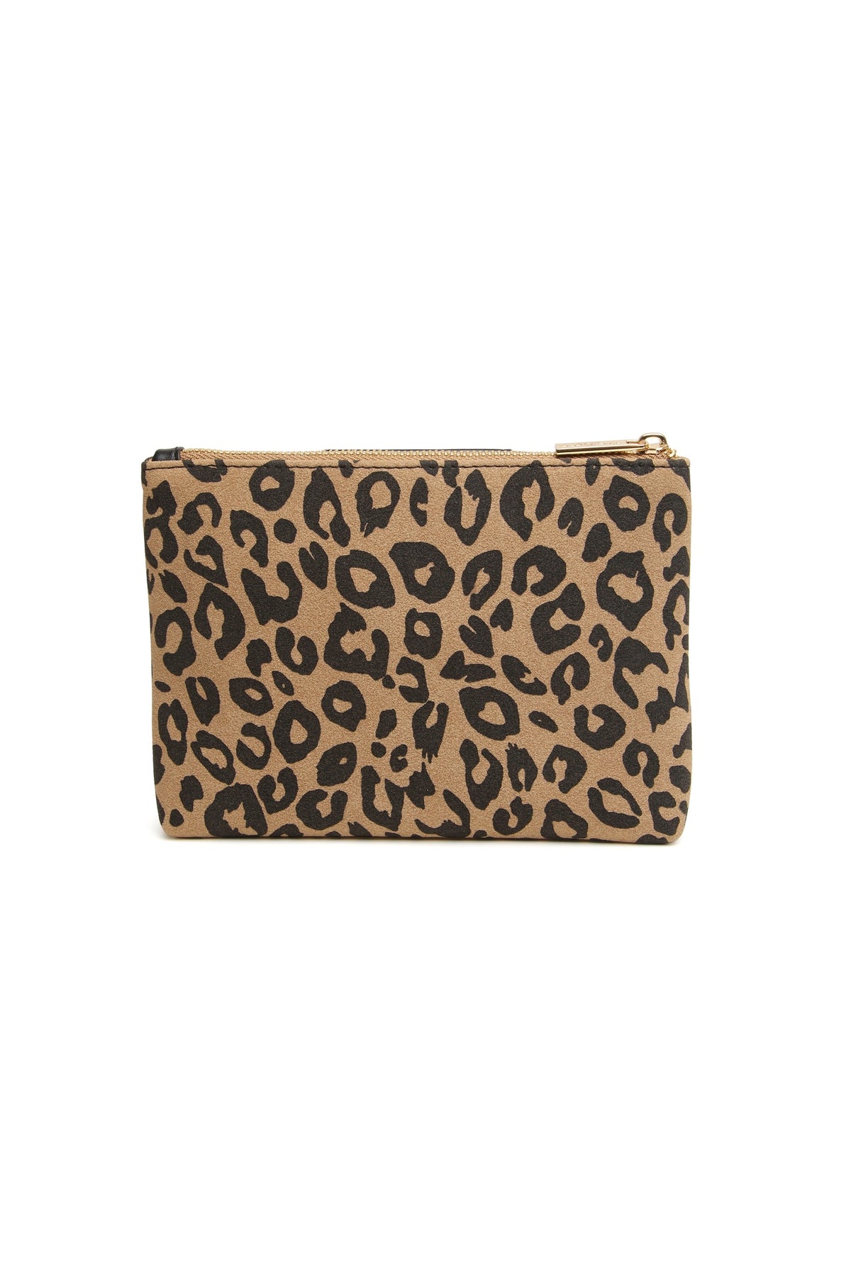 Alice Wheeler Dark Leopard Pouch, product view. Shop Alice Wheeler at Dotique.