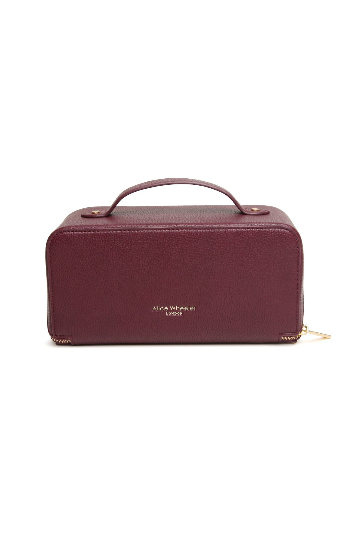 Alice Wheeler Berry Train Case, additional view. Shop Alice Wheeler at Dotique.