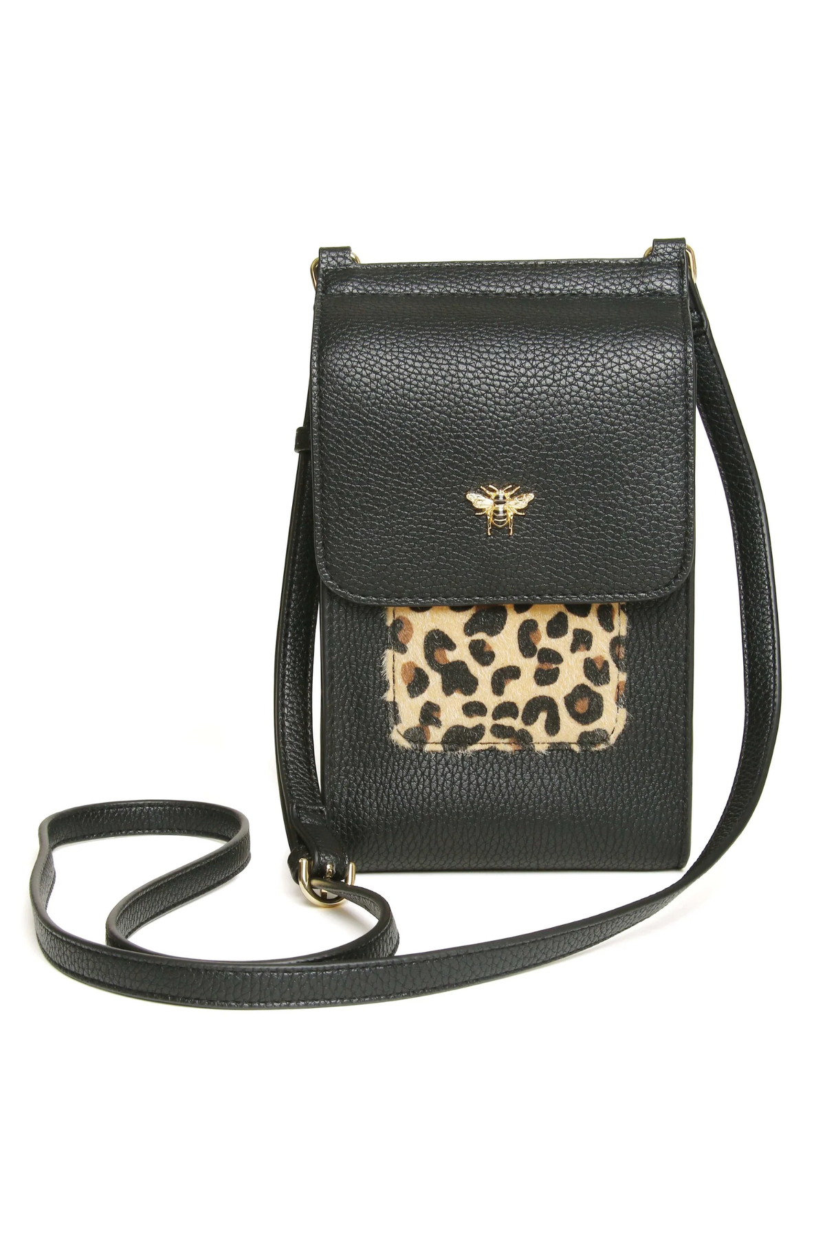 Alice Wheeler AW6030 Leopard Mini Bloomsbury Bag