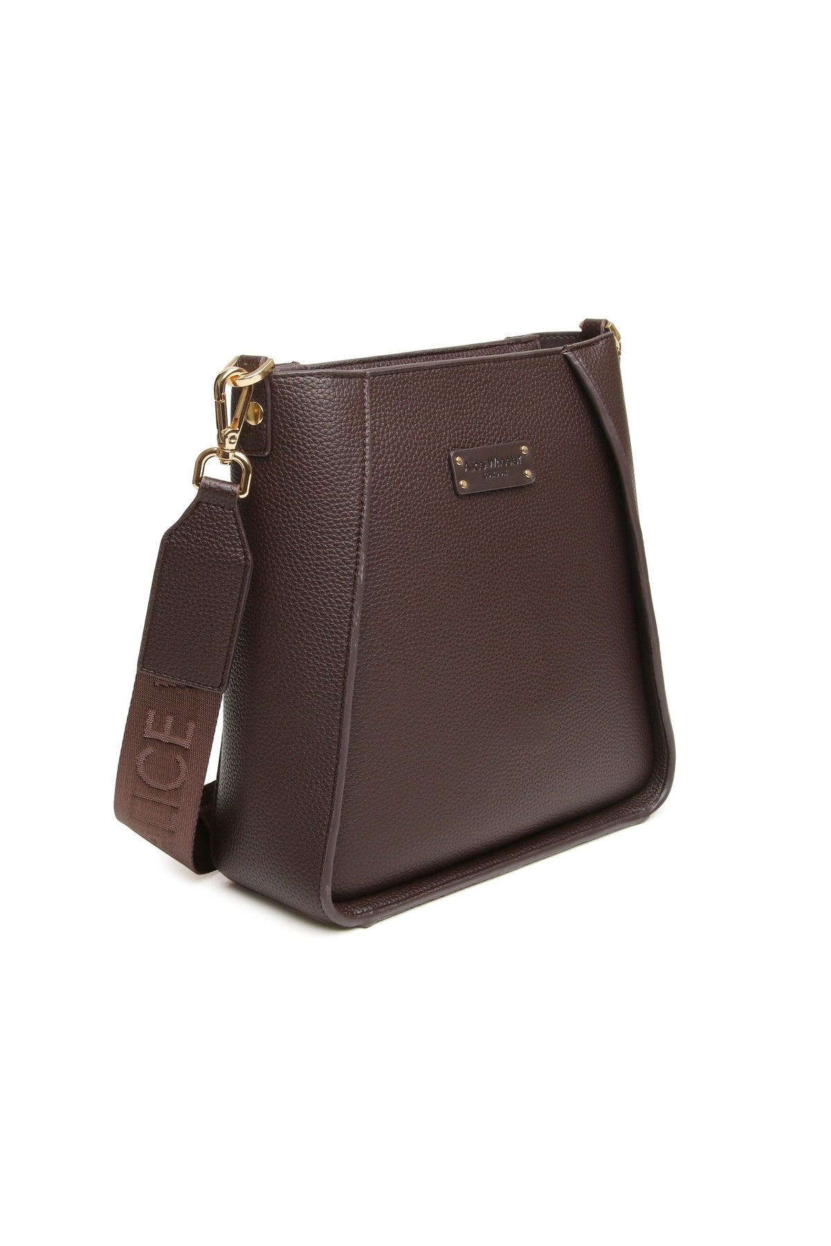 Alice Wheeler Chocolate Kensington Crossbody Bag, additional view. Shop Alice Wheeler at Dotique.