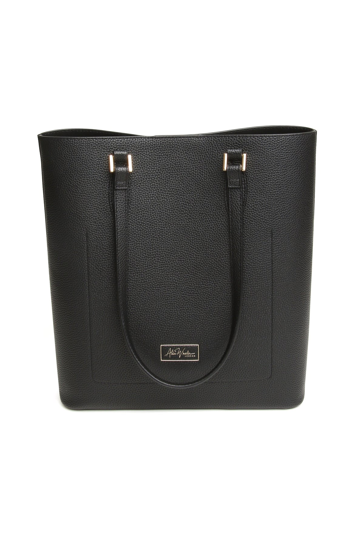 Alice Wheeler Black Marlow Tote Bag, additional view. Shop Alice Wheeler at Dotique.