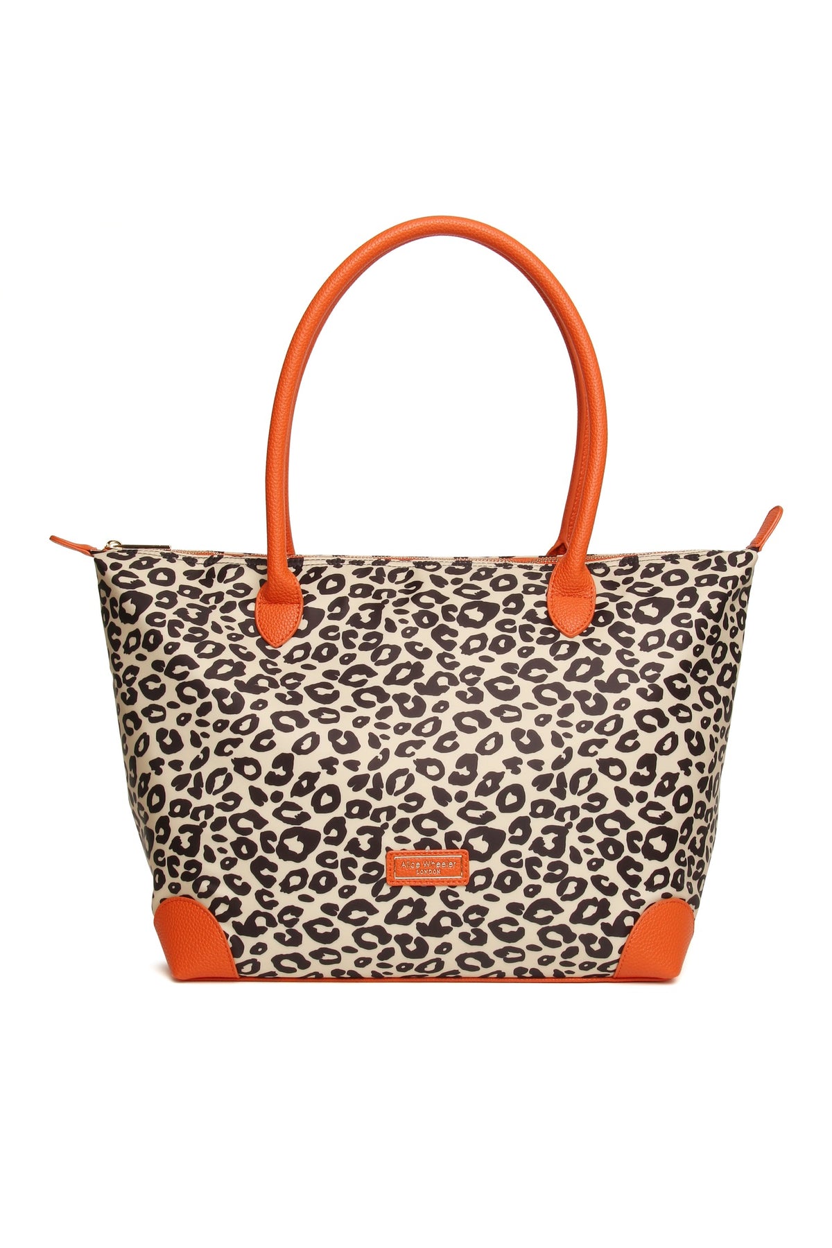 Alice Wheeler Leopard Shoreditch Tote Bag, product view. Shop Alice Wheeler at Dotique.