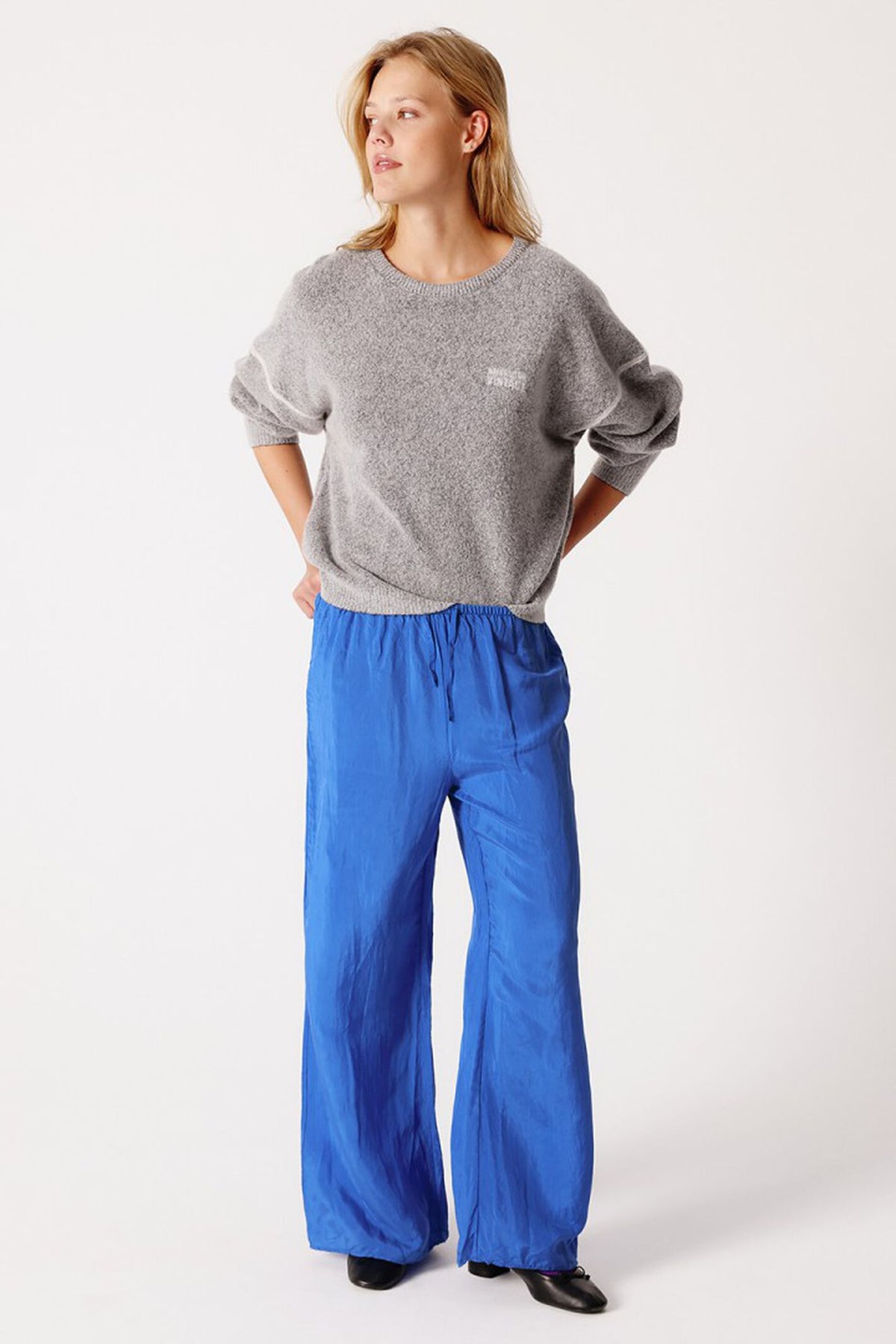 American Vintage Damsville jumper Carbone Print – view 4. Shop American Vintage at Dotique.