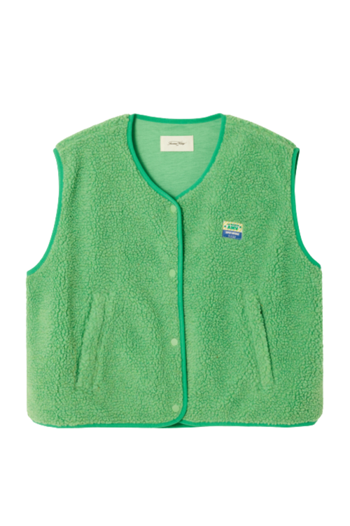 Soft fleece gilet by American Vintage. Lightweight, easy to layer and perfect for everyday wear. Shop the Hoktown gilet at Dotique.