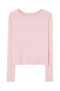 Relaxed fit American Vintage cotton long sleeve tee. Shop at Dotique.